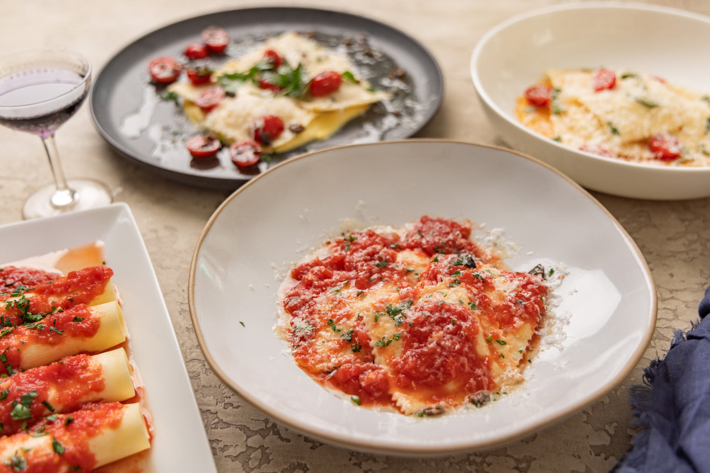 Spinach & Ricotta Ravioli