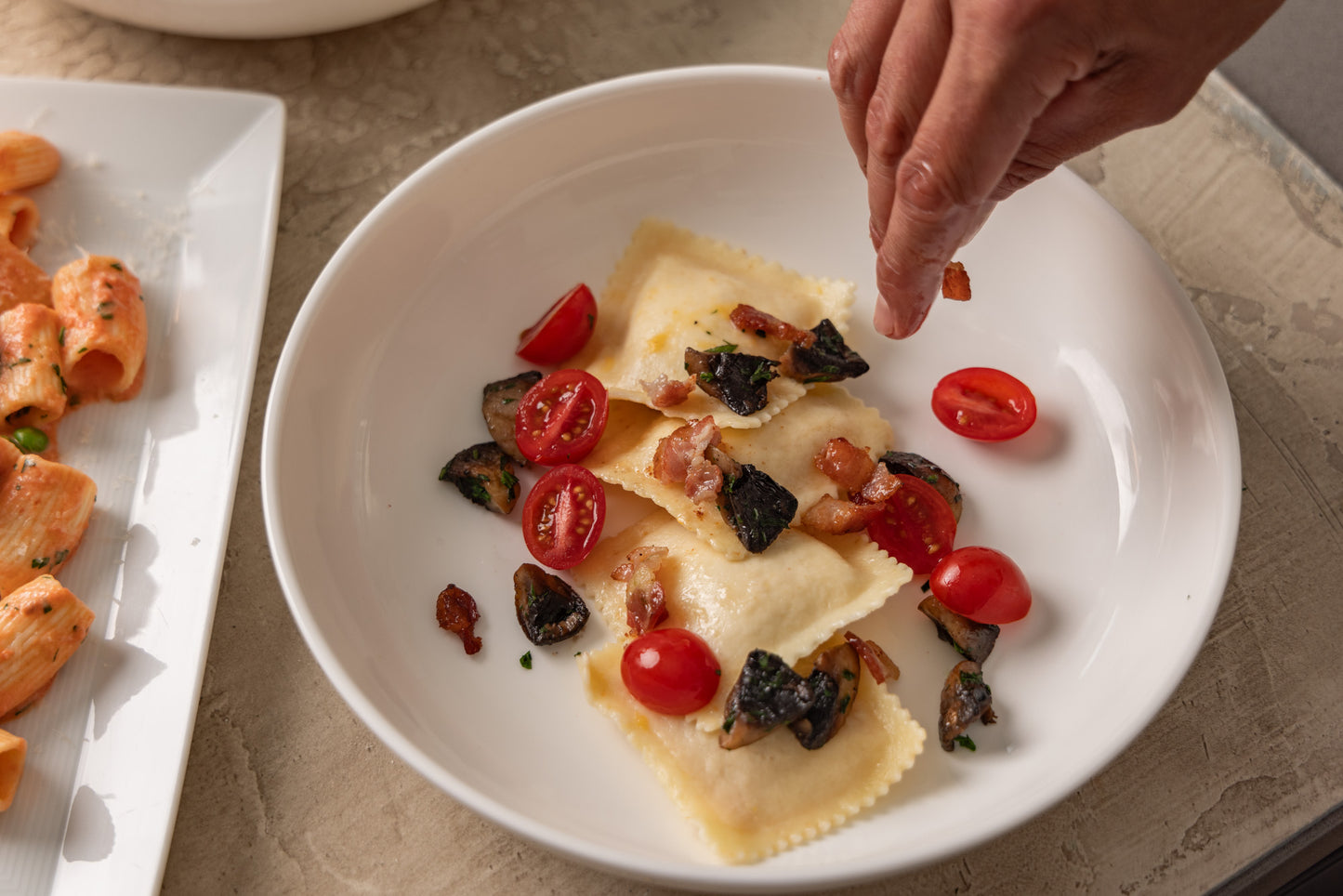 Sweet Potato Ravioli